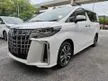 Recon 2020 Toyota Alphard 2.5 SC MPV 3 LED HEADLAMP, S/ROOF, ELECTRIC SEATS, UNREG - Cars for sale