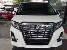 TOYOTA ALPHARD S PACKAGE 2.5L UNREGISTER 2015 JAPAN SPEC