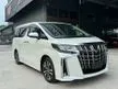 Recon 2022 Toyota Alphard 2.5 G S C Package MPV FULL SPEC JBL 360 CAMERA TIP TOP CONDITION LOW MILEAGE