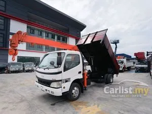 Hino Crane Tipper 14.5ft /Isuzu lorry crane tipper /bdm7500kg /Year register 2022 