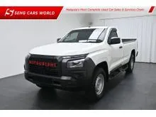 2024 Mitsubishi Triton 2.4 Single Cab 4X4 Pickup (1-OWNER) (FULL-SERVICE RECORD) (1-YEAR WARRANTY)