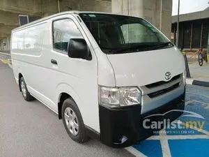 2017 Toyota Hiace 2.5 Panel Van Van