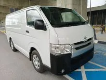 2017 Toyota Hiace 2.5 (M) Panel Van