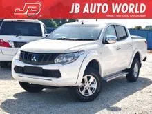 2017 Mitsubishi Triton 2.4 VGT 4X4 (A) 5-YRS WRNTY