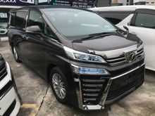 Toyota Vellfire 2.5 Z spec 1 power door Brown colour Unreg 2018