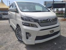 2014 Toyota Vellfire 2.4 Z Golden Eyes Pearl White OFFER!!!