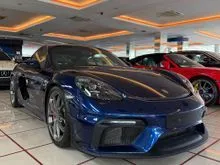 2022 Porsche 718 4.0 Cayman GT4 Coupe [16K KM ONLY] [UK SPEC] [UNREGISTERED UNIT] [READY STOCK]