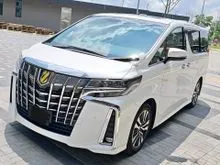 2023 Toyota Alphard 2.5 G S MPV WARRANTY