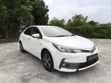 2018 Toyota Corolla Altis 1.8 G Sedan