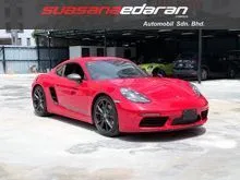( Grade 4.5A / JapanSpec / PDLSplusMatrixBeam / PASM / HalfLeatherSeat ) 2021 Porsche 718 2.0 Cayman Coupe