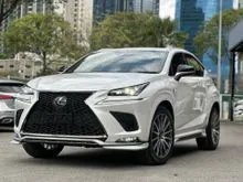 2021 Lexus NX 300 2.0 F Sport Modellist Sunroof BSM 20 WHEEL 4.5B