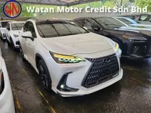 2023 Lexus NX 250 Luxury Original Modellista Body Kit Full Spec (Grade 5A 17,000km) Panoramic Roof 360 Camera HUD DIM BSM Rear Auto Seat NX250
