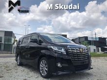 2016 Toyota Alphard 2.5 TYPE BLACK SUNROOF P.CRASH 3YRS TOYOTA WARRANTY