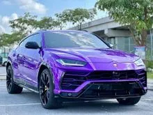 2022 Lamborghini Urus 4.0 SUV Unregistered V8 Carbon Ceramic Brakes Soft Close 6 Driving Mode High Spec B&O Sound System Carbon Interior