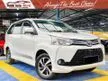 Used Toyota AVANZA 1.5 S 7SEAT 1OWNER PERFECT CONDITION WARRANTY