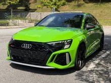 2023 AUDI RS3 2.5 TFSI QUATTRO S-LINE 4WD (JAPAN SPEC /5 AA Grade / 17k Mileage / Rs3 / Ready Stock / NeGo Price)