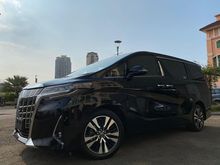 ALPHARD 2.5 G ATPM 2019 BLACK ON BEIGE TDP 275JT