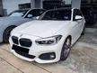Used 2017 BMW 118i 1.5 M Sport Hatchback + Sime Darby Auto Selection + TipTop Condition + TRUSTED DEALER +