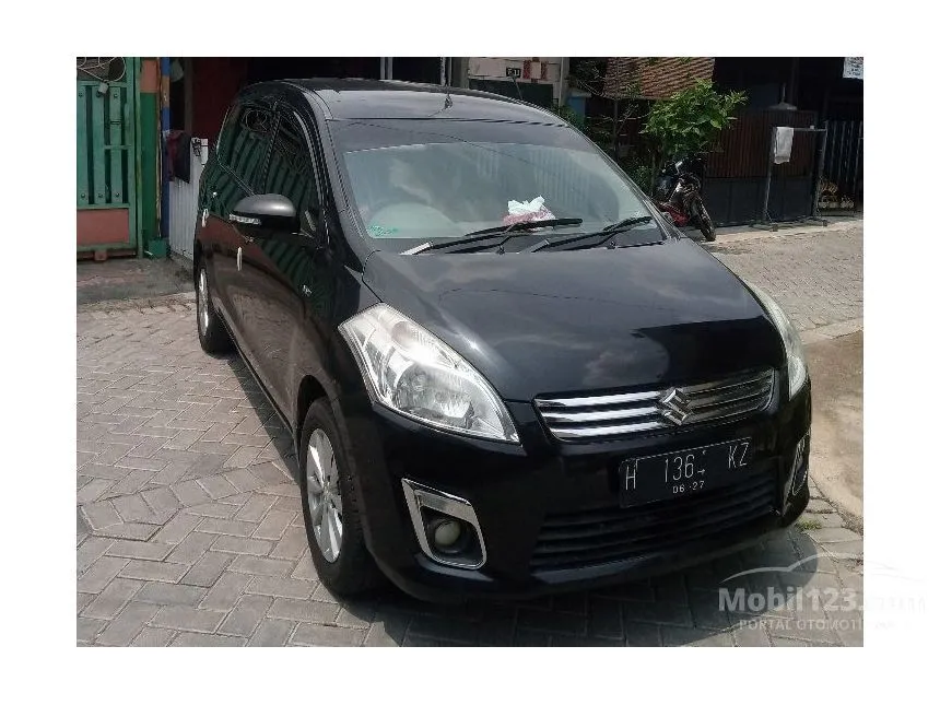 Jual Mobil Suzuki Ertiga 2013 GL 1.4 di Jawa Tengah Manual MPV Hitam Rp 115.000.000