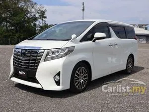 2017 Toyota Alphard 2.5 X MPV