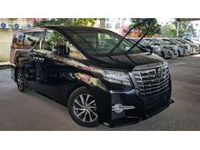 2016 Toyota Alphard 2.5 FULL SPEC