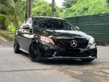 MERCEDES BENZ C300 2.0 AMG LINE SEDAN CKD FULL LOCAL SPEC 1OWNER NEW TITAN ADJUSTABLE AMBIENT LIGHT FULL SET SUPER CAR KING CONDITION
