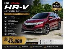 2018 Honda HR-V 1.8 V Mugen Spec I-VTEC SUV Cantik Condition Senang Lulus High Loan