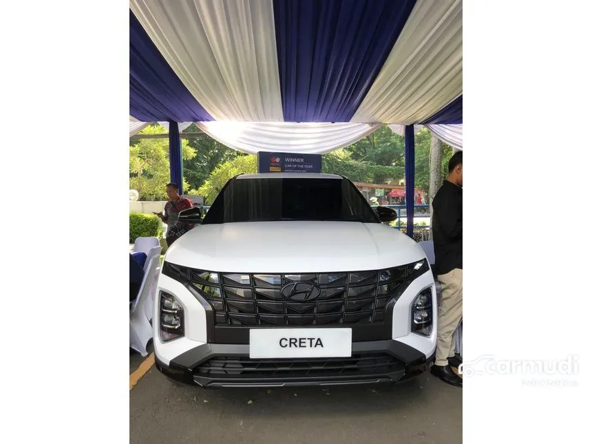 Jual Mobil Hyundai Creta 2024 Alpha 1.5 di Jawa Barat Automatic Wagon Putih Rp 386.800.000