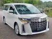 Recon 2021 Toyota Alphard 2.5 G S MPV ALPHARD S SA 7 SEATER PACKAGE 2 POWER DOOR REAR ENTERTAINMENTS USB ANDROID AUTO APPLE CAR PLAY SAFETY SENSE UNREGISTER