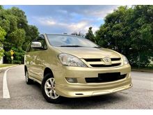 2010 Toyota Innova 2.0 G GILA GILA PROMOSI FREE WARRANTY DENGAN 1TAHUN ROADTAX TAK YAH REPAIR LIKE BARU