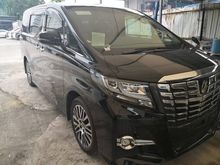 2016 Toyota Alphard 2.5 G SC JBL SOUND SYSTEM FULL LEATHER SEAT HIGH SPEC UNREG16
