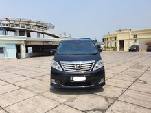 2012 Toyota Alphard 2.4 X X MPV hitam dp 68 jt saja proses bisa dibantu