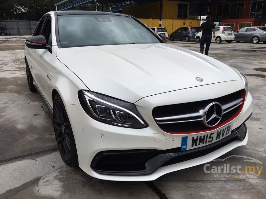 Mercedes Benz C63 Amg 2017 S 4 0 In Selangor Automatic Sedan White 2017 Mercedes Benz C63 Amg S Sedan
