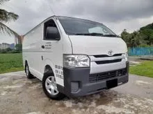 2021 Toyota Hiace 2.5 Panel Van Van