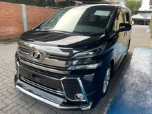 2016 Toyota Vellfire 2.5 Z FREE 5 YEAR WARRANTY