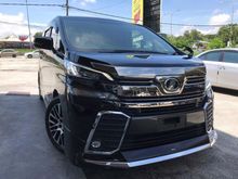 2015 Toyota Vellfire 2.5 ZG with Modelista (UNREG)