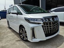 2019 Toyota Alphard 2.5 G S C Package MPV SC Sunroof PCS LKA Unreg Sale Offer