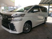 2017 Toyota Vellfire 2.5 ZG MPV Good Deal with 1 Year Warranty !!!