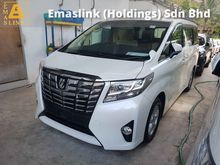2015 Toyota Alphard 2.5 8 Seater 2 Power Door Surround Camera Local AP Unreg (PRICE ZERO GST)