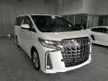 Recon 2021 Toyota Alphard 2.5 S Type Gold 2, Unregistered, Grade 6A/5A/4A, Ready Stock - Cars for sale