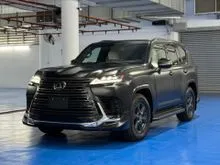 [MAT BLACK , MARK LEVINSON , MODELLISTA BODY KIT , FULL WARPING MAT BLACK FOR JAPAN]2022 Lexus LX 600 3.4 7 seater SUV