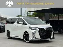 2017 Toyota Alphard 2.5 SC Facelift Modellista. Sunroof, 360 Camera, Large Android Player, Roof Monitor, Memory Seat. MPV