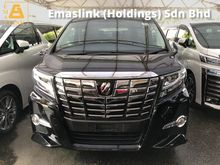 2016 Toyota Alphard 2.5 SA 7seather 360view PowerBoot Sun Roof Camera Keyless Push Start 7G