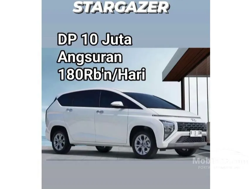 Jual Mobil Hyundai Stargazer 2024 Essential 1.5 di Jawa Barat Automatic Wagon Putih Rp 260.000.000