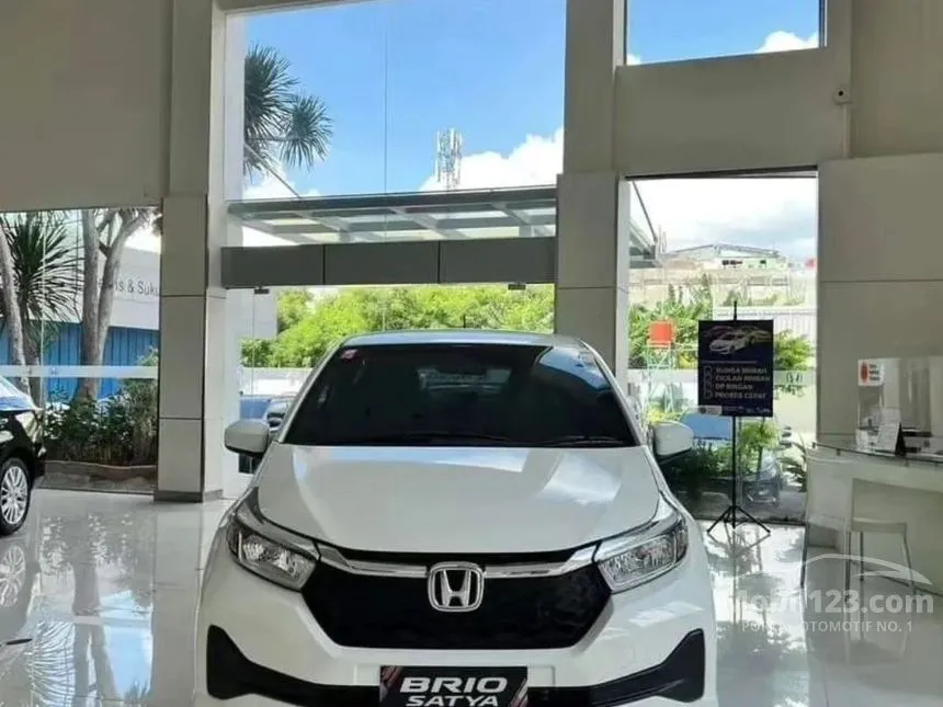 Jual Mobil Honda Brio 2024 E Satya 1.2 di DKI Jakarta Automatic Hatchback Putih Rp 180.000.000
