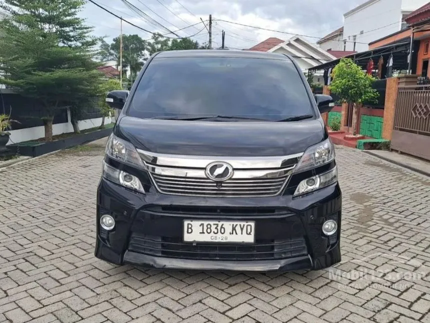 Jual Mobil Toyota Vellfire 2013 Z 2.4 di Kalimantan Selatan Automatic MPV Hitam Rp 415.000.000