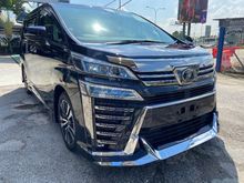 2018 Toyota Vellfire ZG 2.5 MODELIATA BODYKITS 3LED MPV