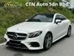 Used 2018/22 MERCEDES BENZ E300 2.0 AMG Coupe FACELIFT (A) RIGISTER 2022 / PANAOROMIC ROOF / POWERBOOT / 4 NEW TRYE / NEW CAR CONDITION