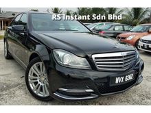 2012 Mercedes C200 1.8 LOCAL NEW FACELIFT FULL SPEC
