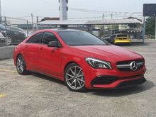 2017 Mercedes-Benz CLA45 AMG 2.0 MATIC SPORT EXHAUST PACKAGE